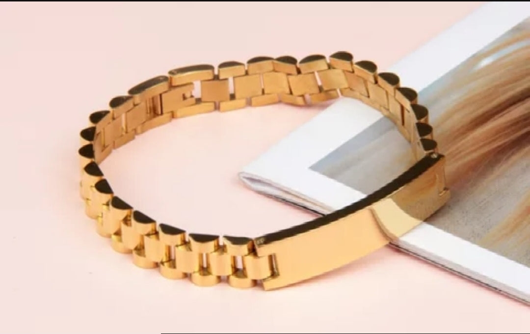 Plate Chain Bracelet  image 1